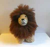 Alpaca Stuffed Toy - Natural Color Lion - Homunculus