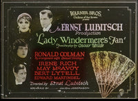 "Lady Windermere's Fan" (1925) A Film by Ernst Lubistch Based on the Play by Oscar Wilde