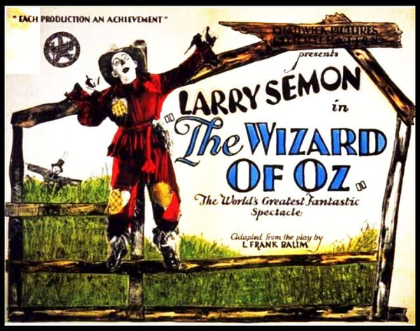 "The Wizard Of Oz" (1925) with Oliver Hardy and Directed by Larry Semon