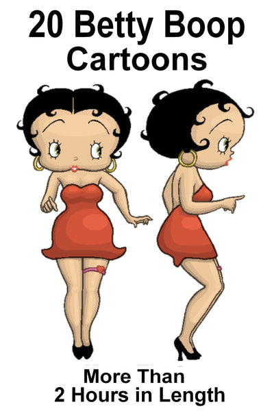 20 Betty Boop Cartoons (B&W, 1930s)  130 minutes - Homunculus