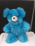 Alpaca Stuffed Animals - Blue Teddy Bear - Homunculus